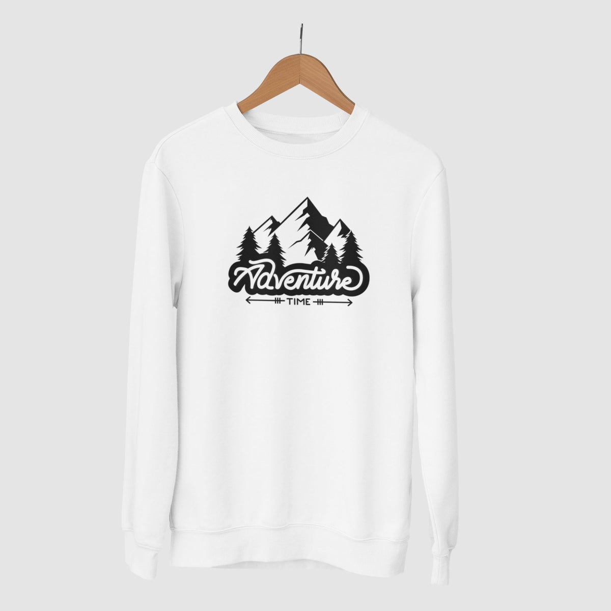 Adventure-cotton-printed-unisex-white-sweatshirt-gogirgit-com