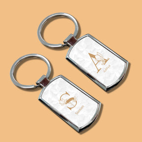 Personalized-metal-keychain-for-couple-with-custom-name-message-initial-photo-gogirgit-white