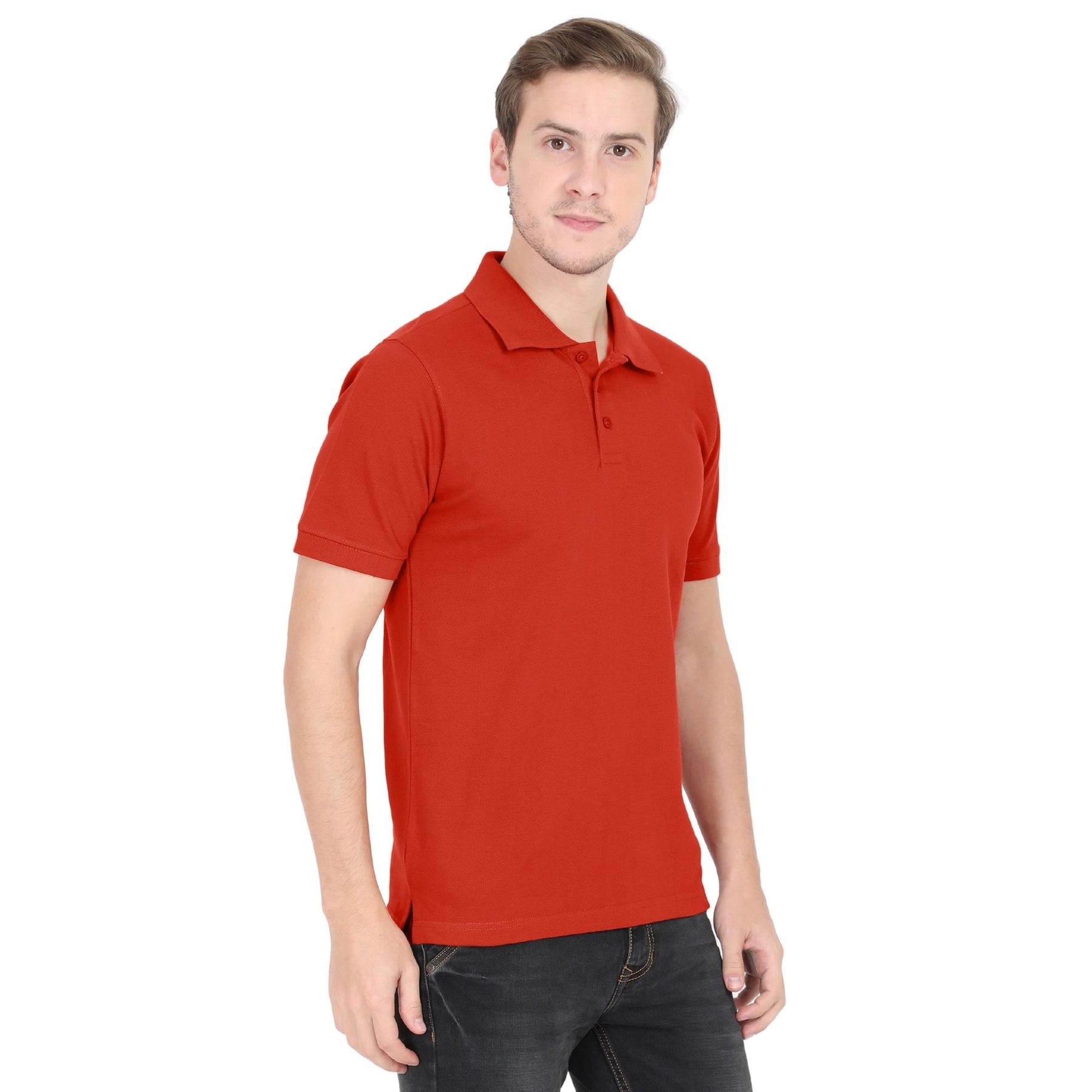 Men's Classic Polo Neck T-shirt Pack Of 2 Combo