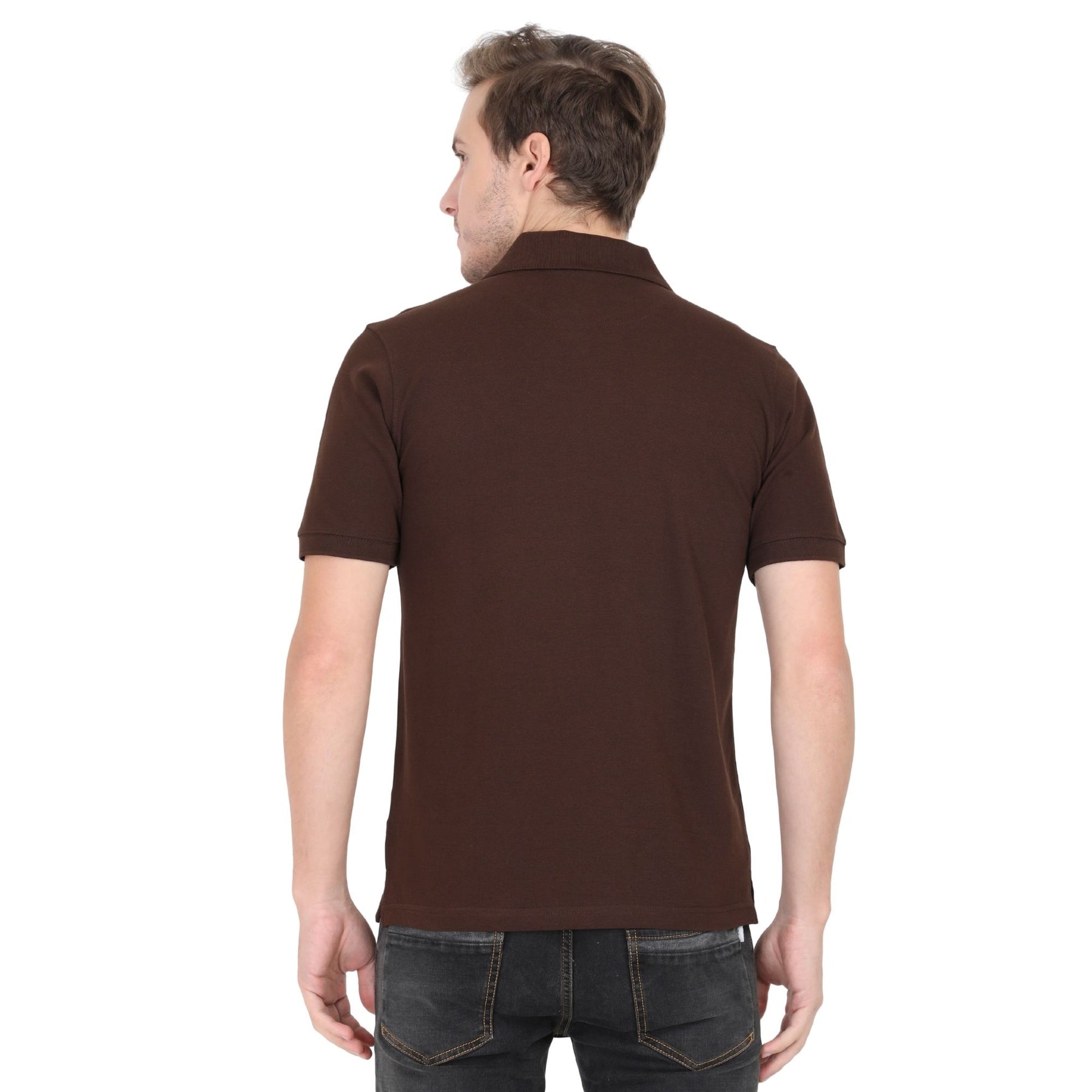 Men's Classic Polo Neck T-shirt Pack Of 2 Combo