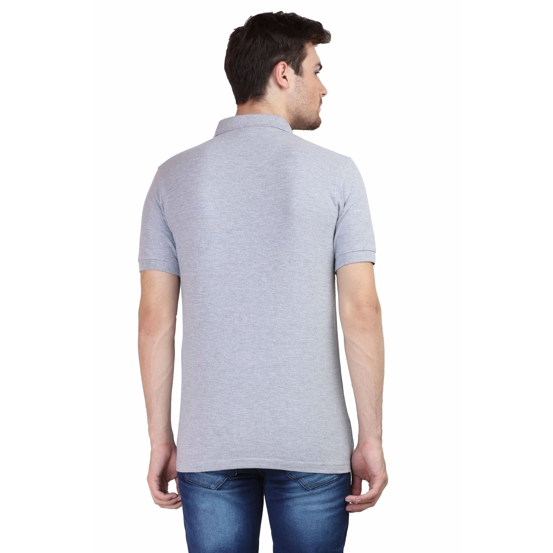 Men's Classic Polo Neck T-shirt Pack Of 2 Combo