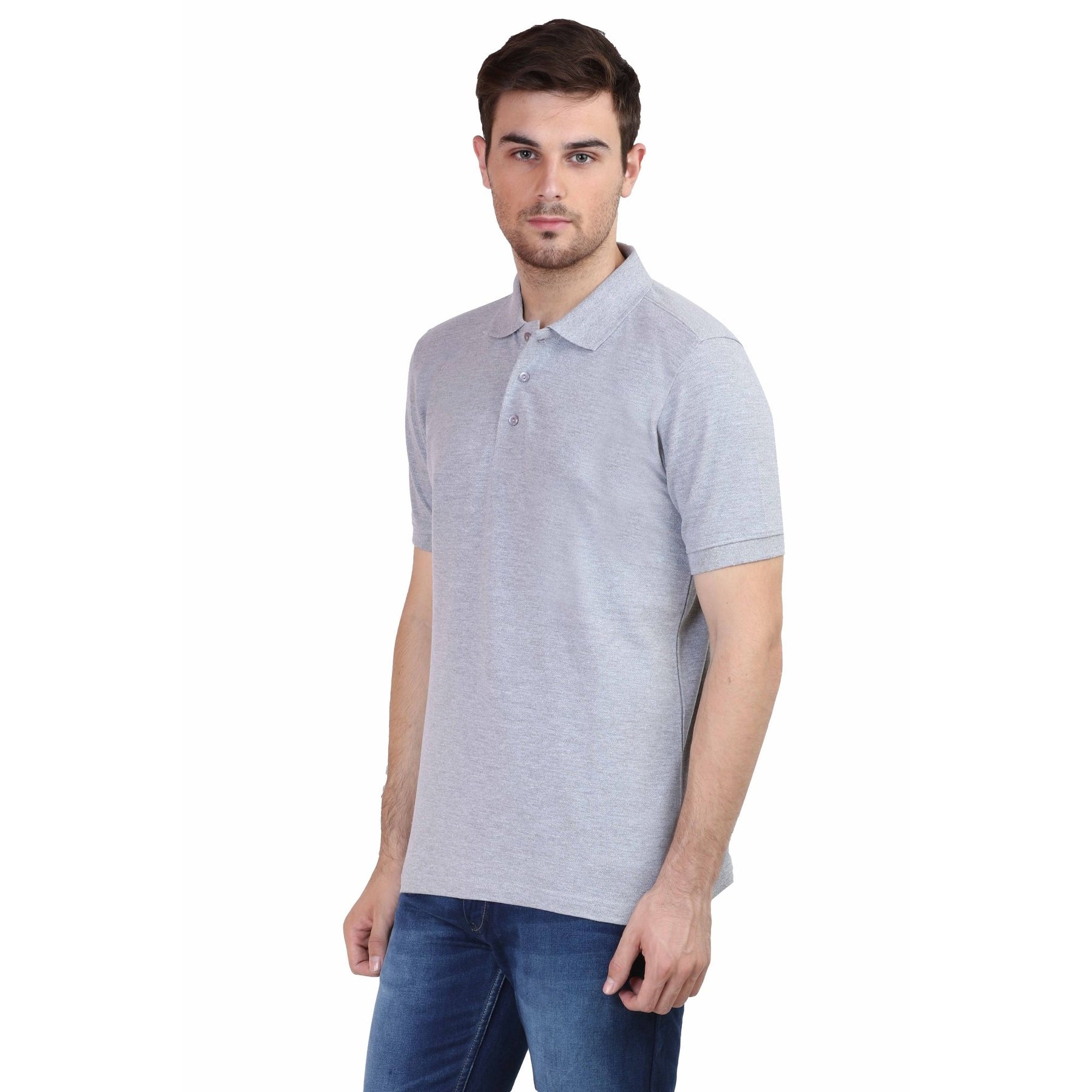 Men's Classic Polo Neck T-shirt Pack Of 2 Combo