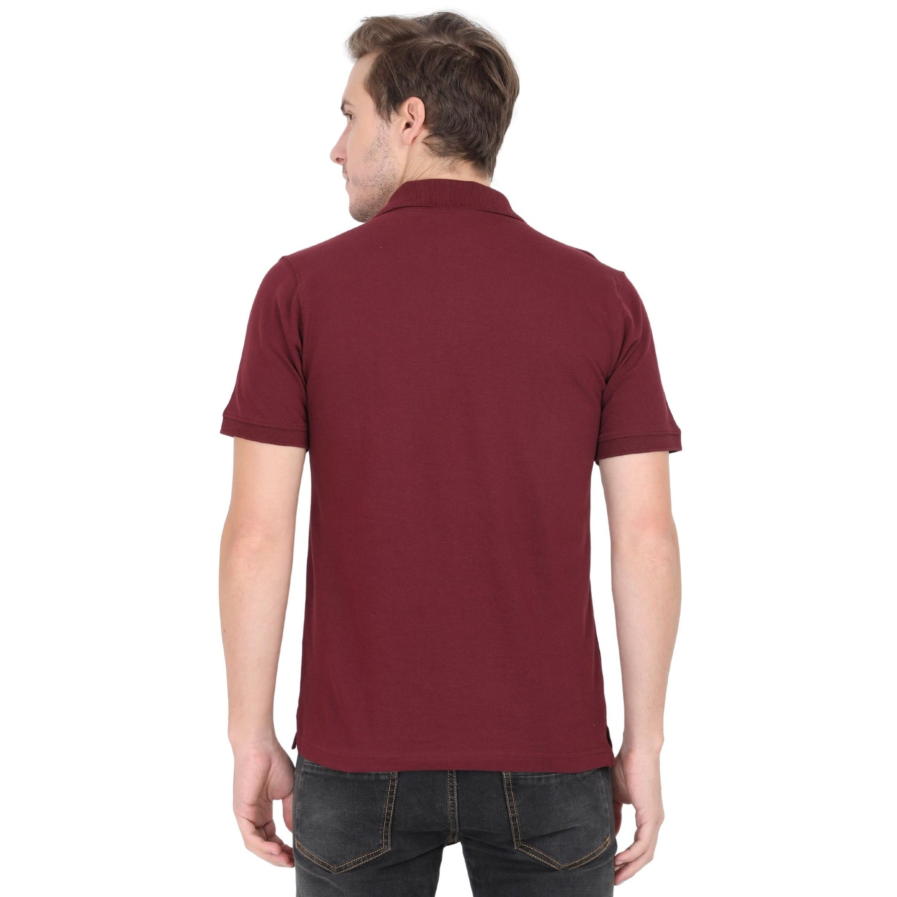 Men's Classic Polo Neck T-shirt Pack Of 2 Combo