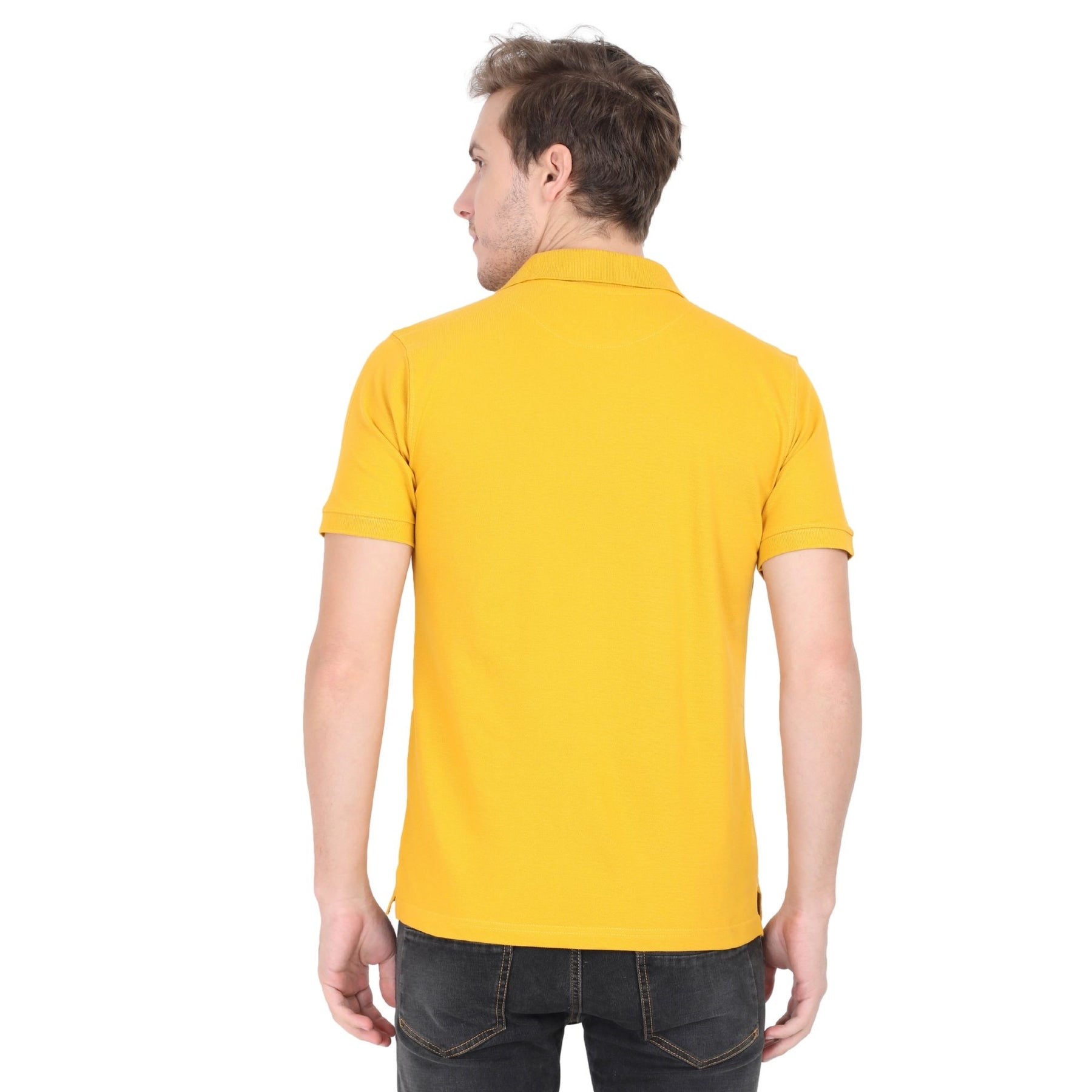 Men's Classic Polo Neck T-shirt Pack Of 2 Combo