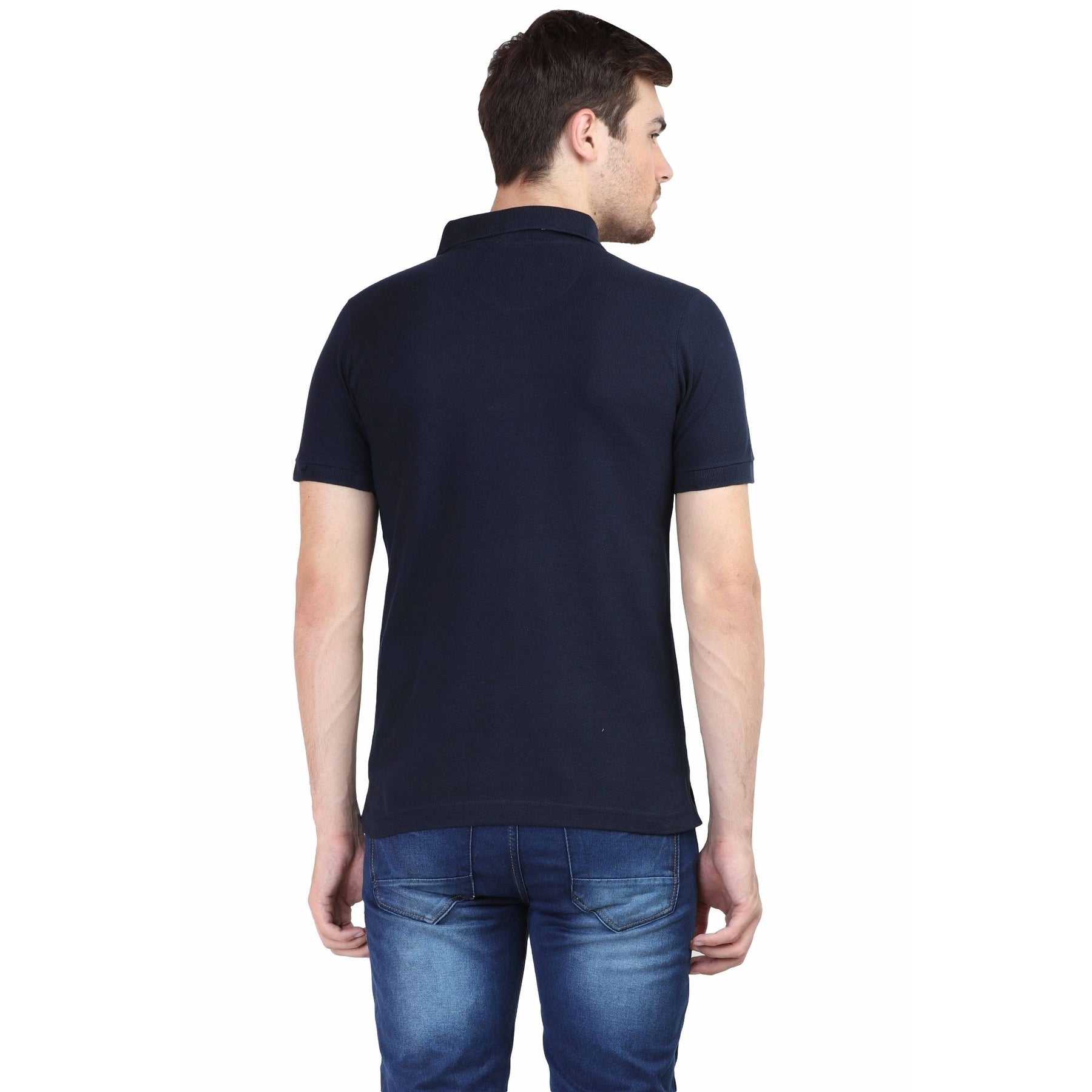 Men's Classic Polo Neck T-shirt Pack Of 2 Combo