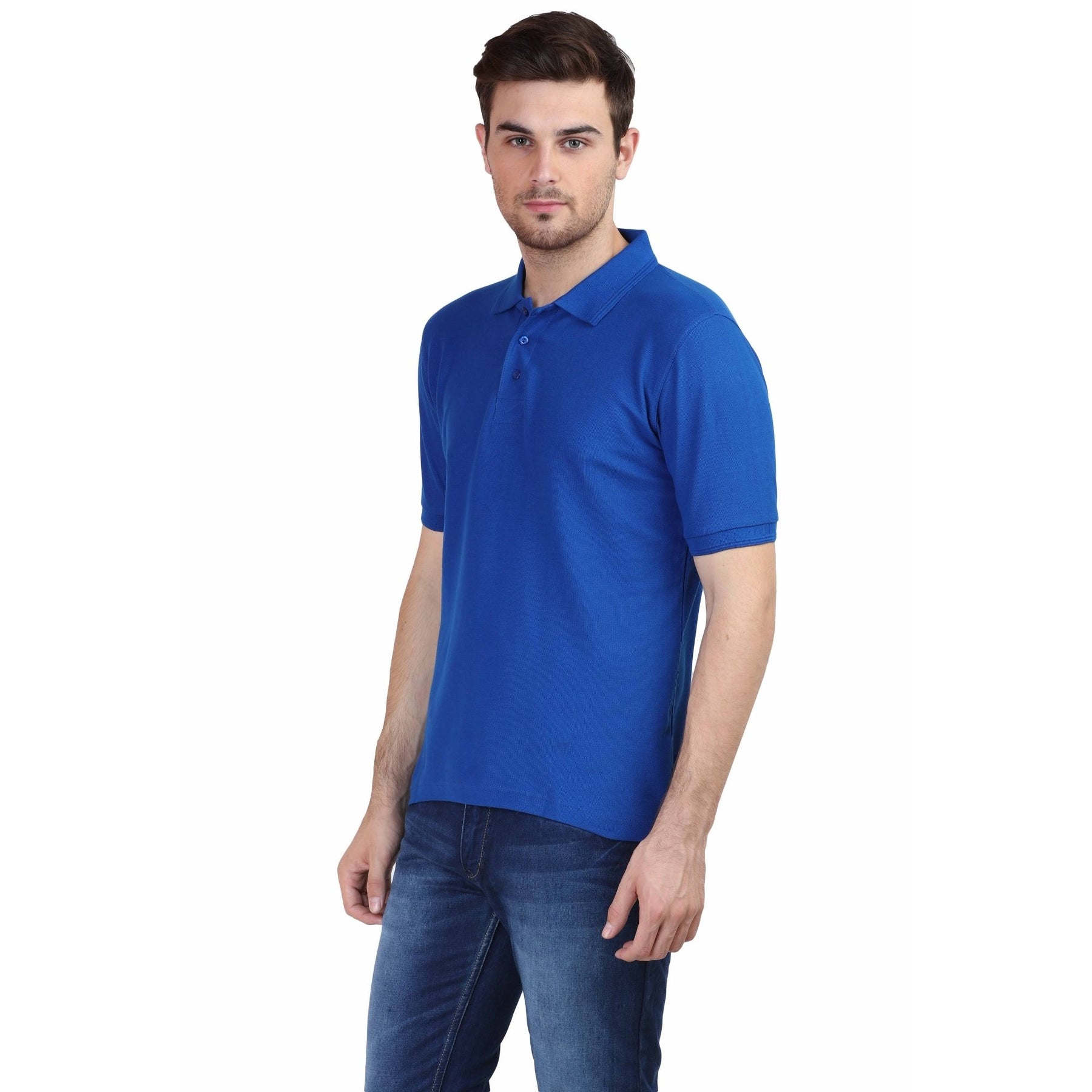 Men's Classic Polo Neck T-shirt Pack Of 2 Combo