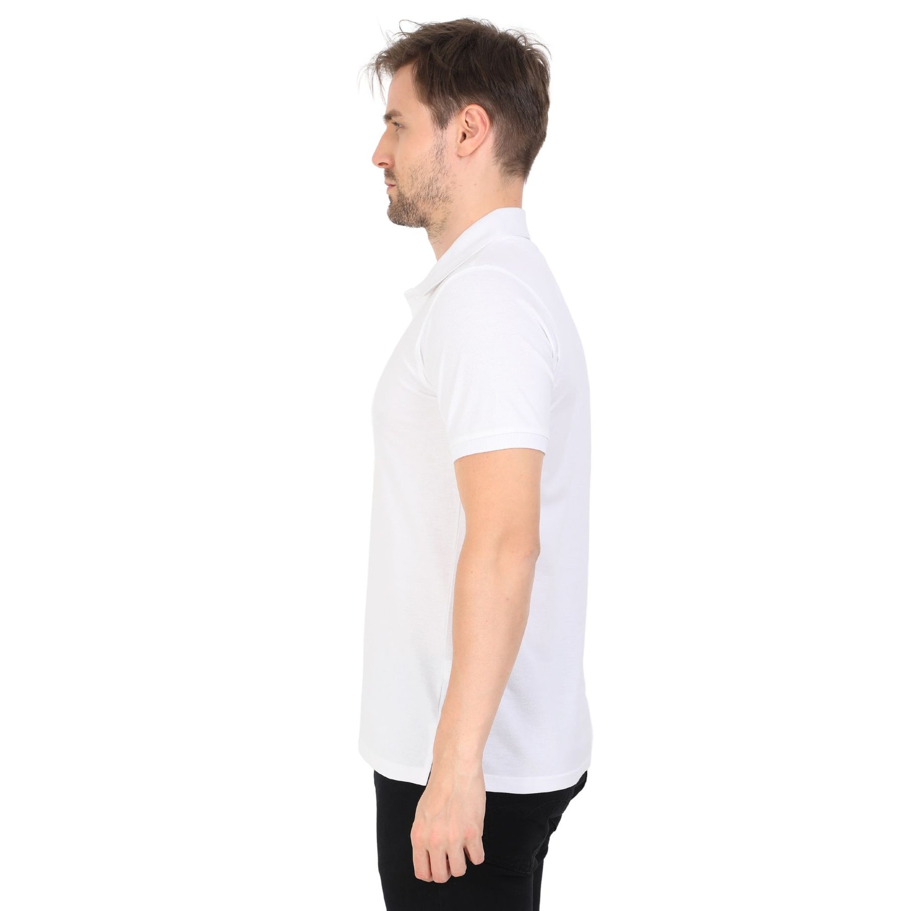 Men's Classic Polo Neck T-shirt Pack Of 2 Combo