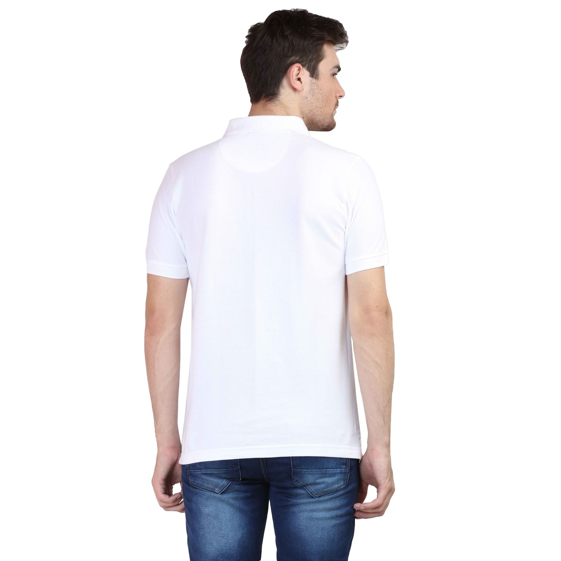 Men's Classic Polo Neck T-shirt Pack Of 2 Combo