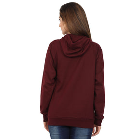 Plain Cotton Women's Hoodies