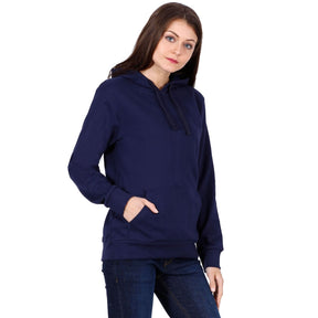 Plain Cotton Women's Hoodies