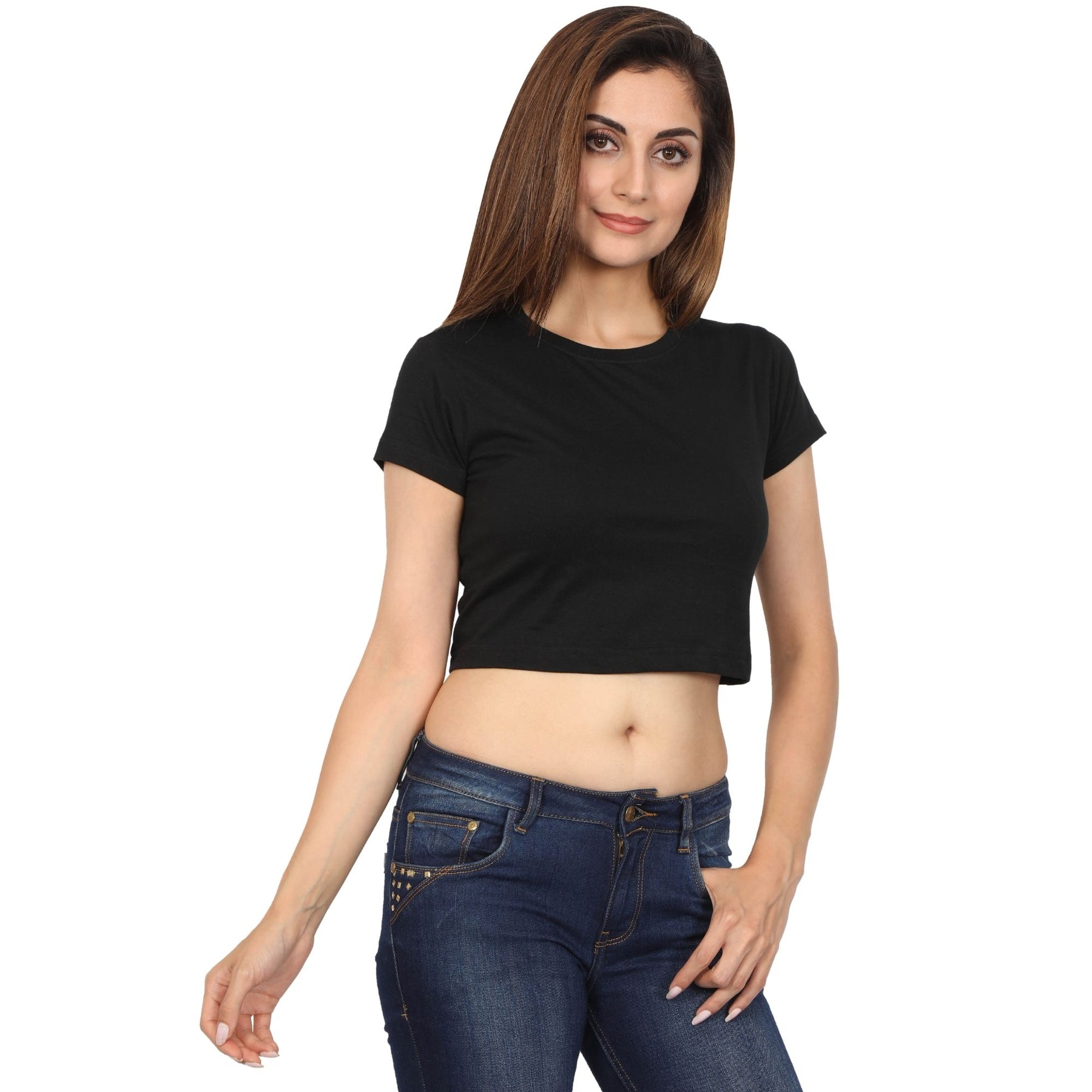 Women Crop Top Pack Of 2 Combo