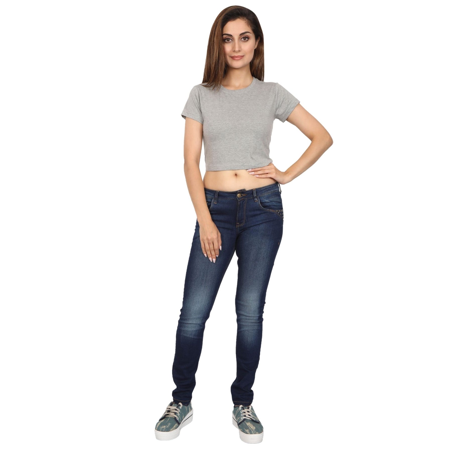 Women Crop Top Pack Of 2 Combo