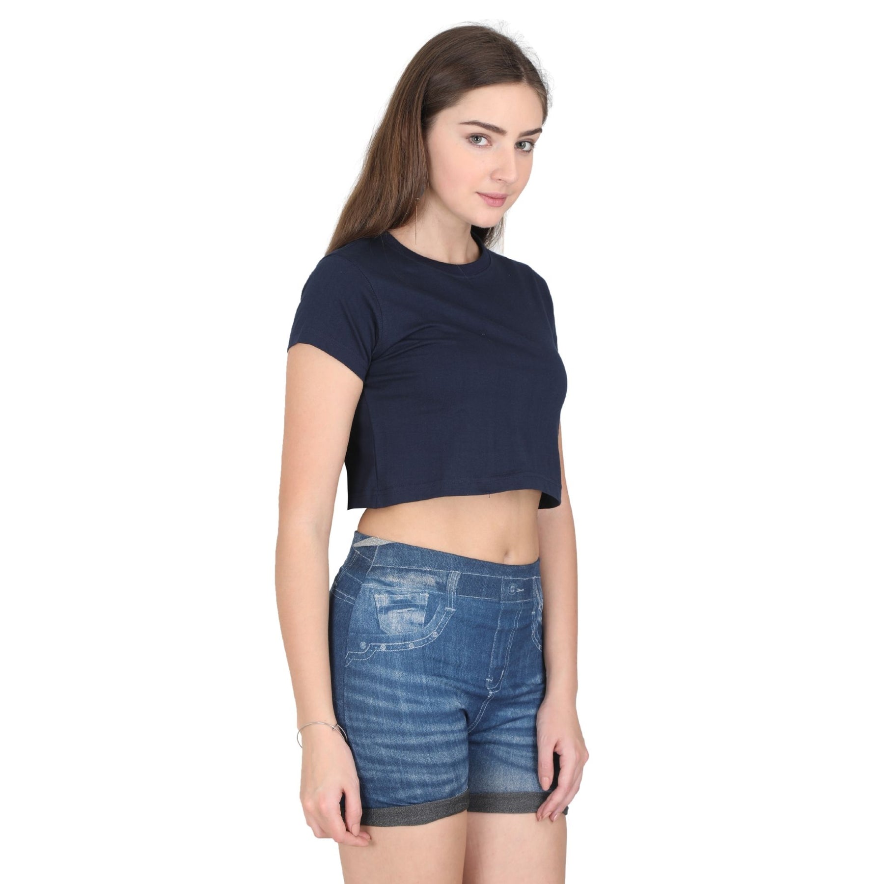 Women Crop Top Pack Of 2 Combo