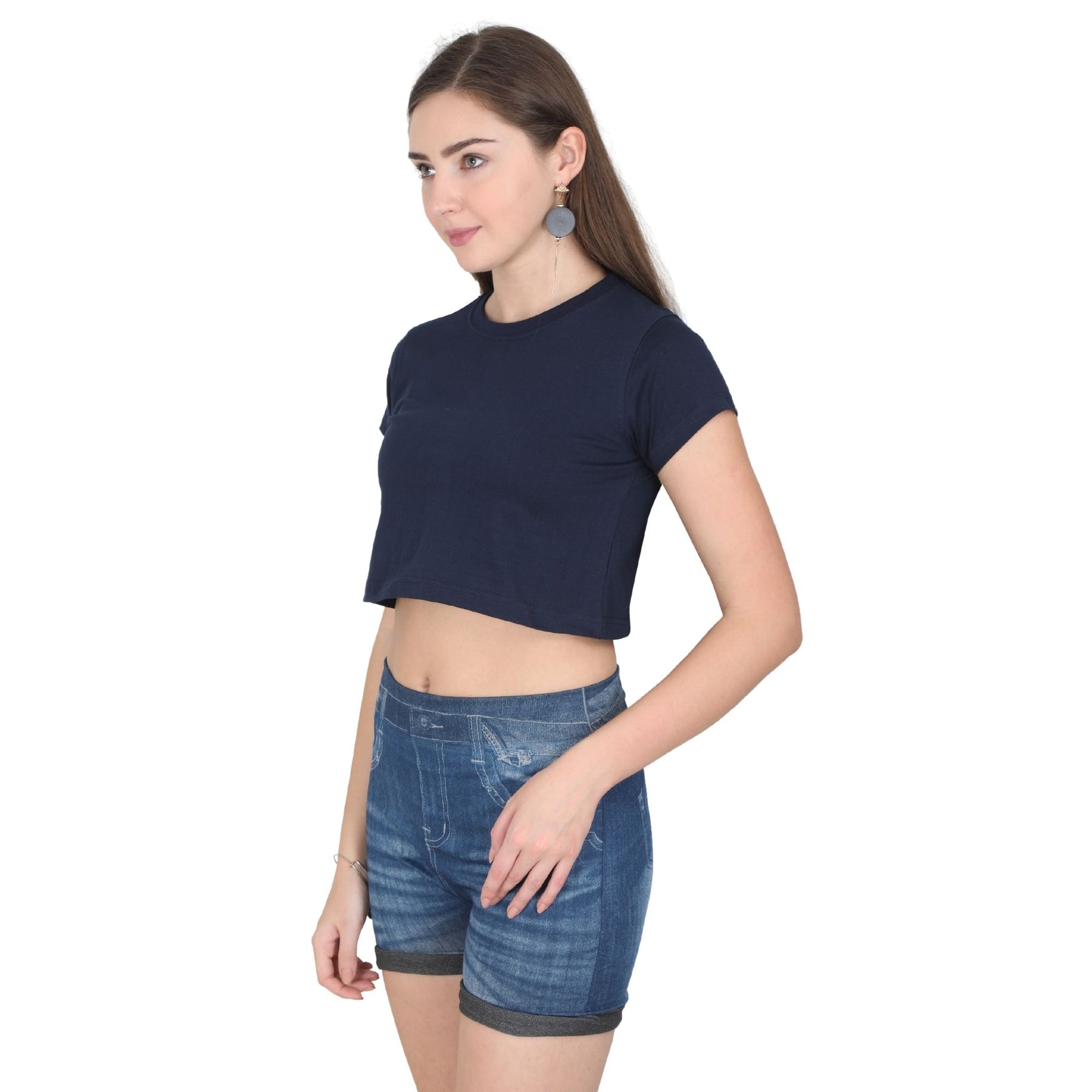 Women Crop Top Pack Of 2 Combo