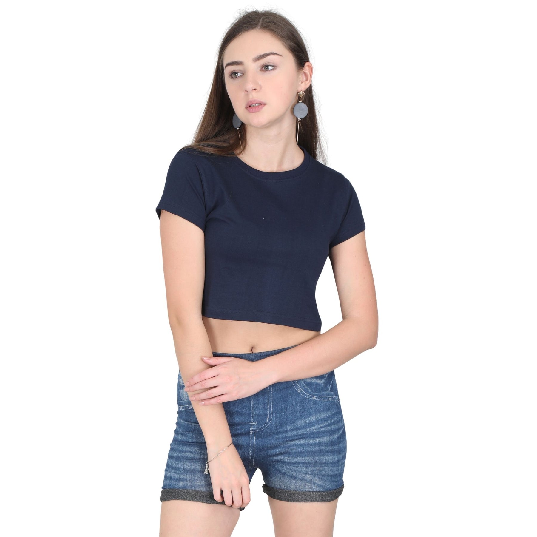 Women Crop Top Pack Of 2 Combo