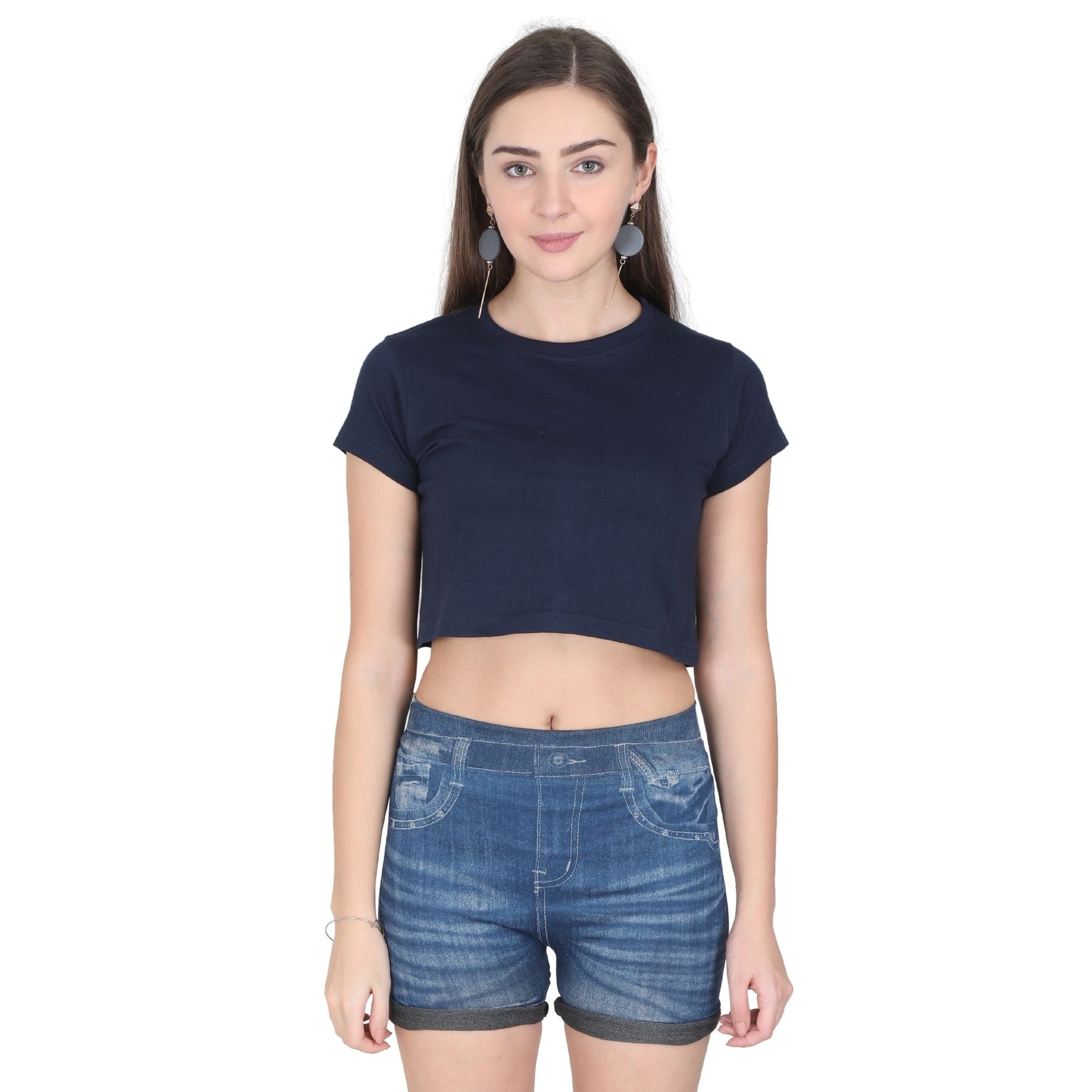 Women Crop Top Pack Of 2 Combo