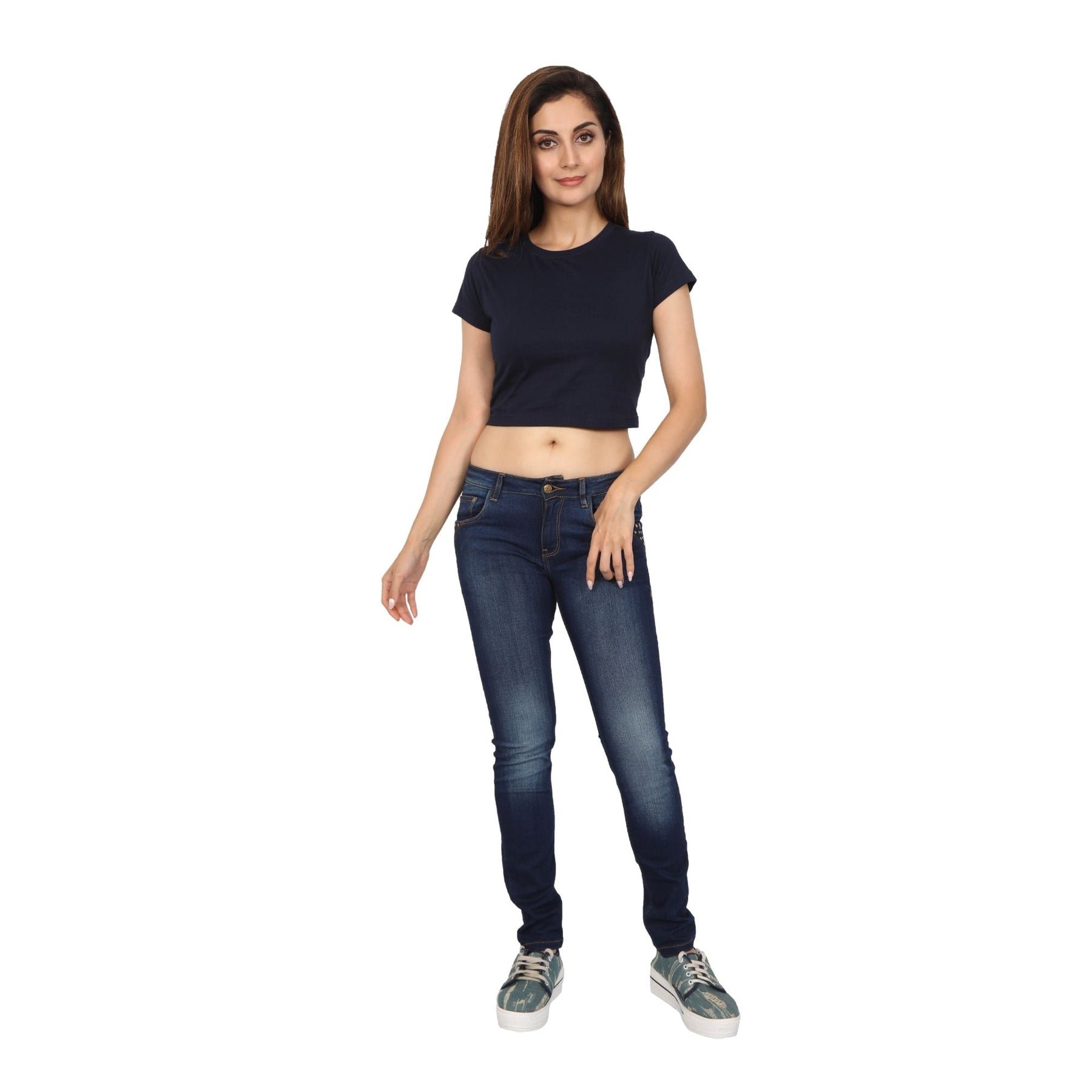 Women Crop Top Pack Of 2 Combo