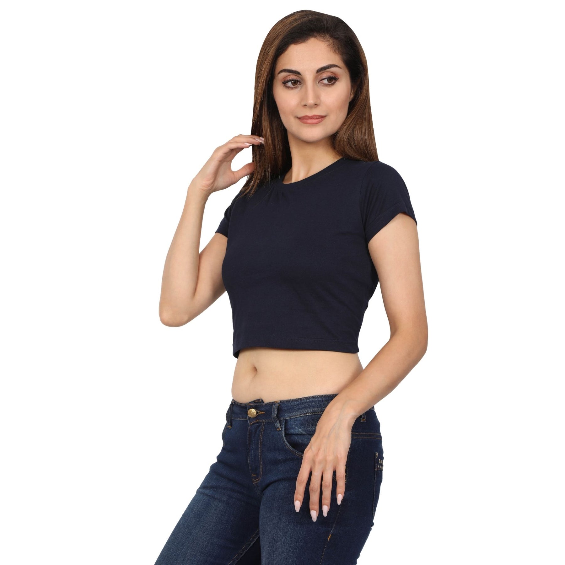 Women Crop Top Pack Of 2 Combo