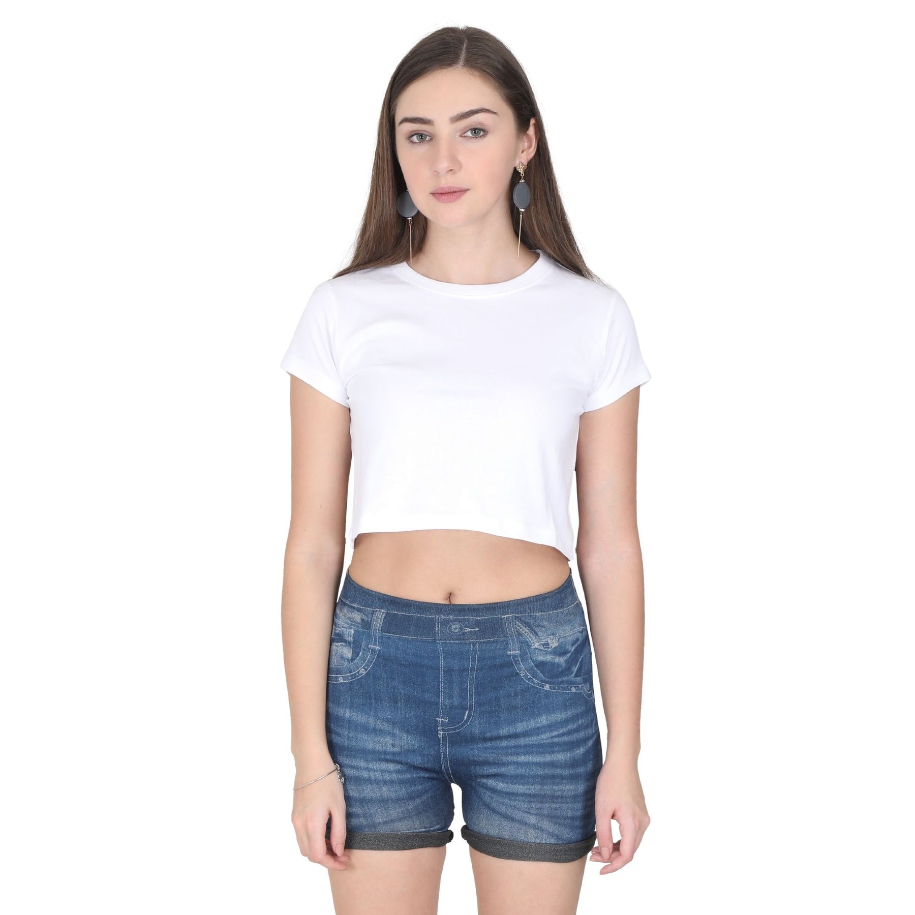 Women Crop Top Pack Of 2 Combo