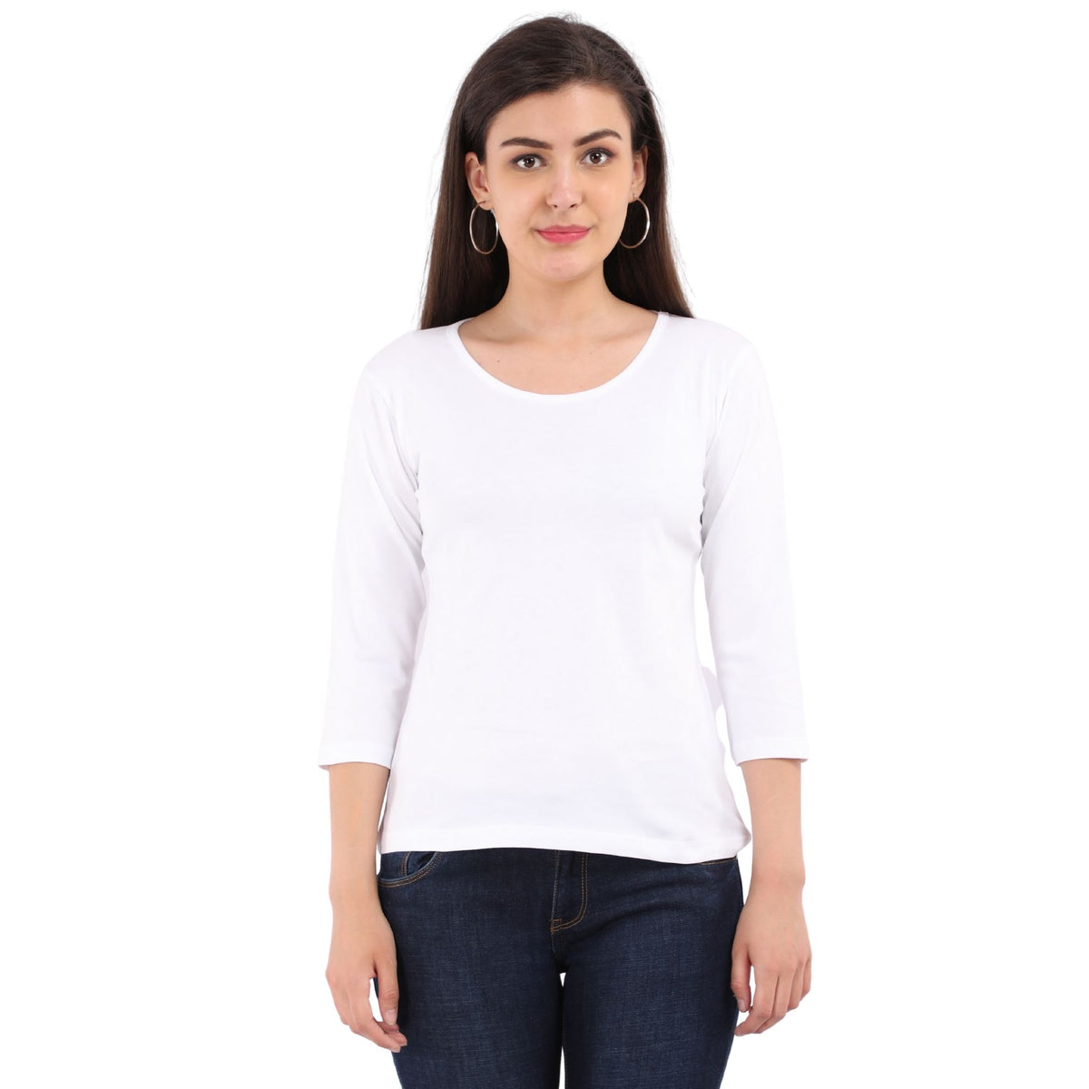 Plain-cotton-women-s-roundneck-white-full-sleeve-t-shirt-gogirgit_4 #color_white