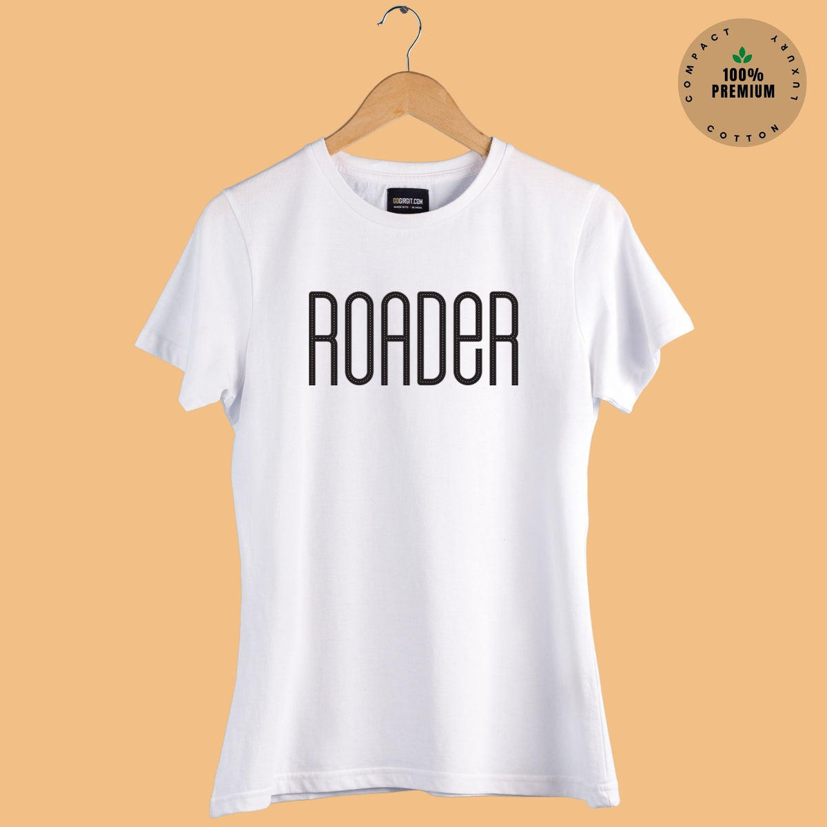 Roader-white-travel-roadie-t-shirt-half-sleeve-t-shirt-women-s-printed-t-shirts