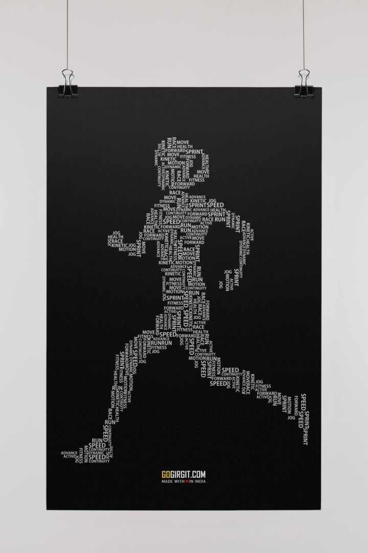 '-just-run-poster-s-black-word-cloud-gogirgit-motivational-posters-and-frames-single