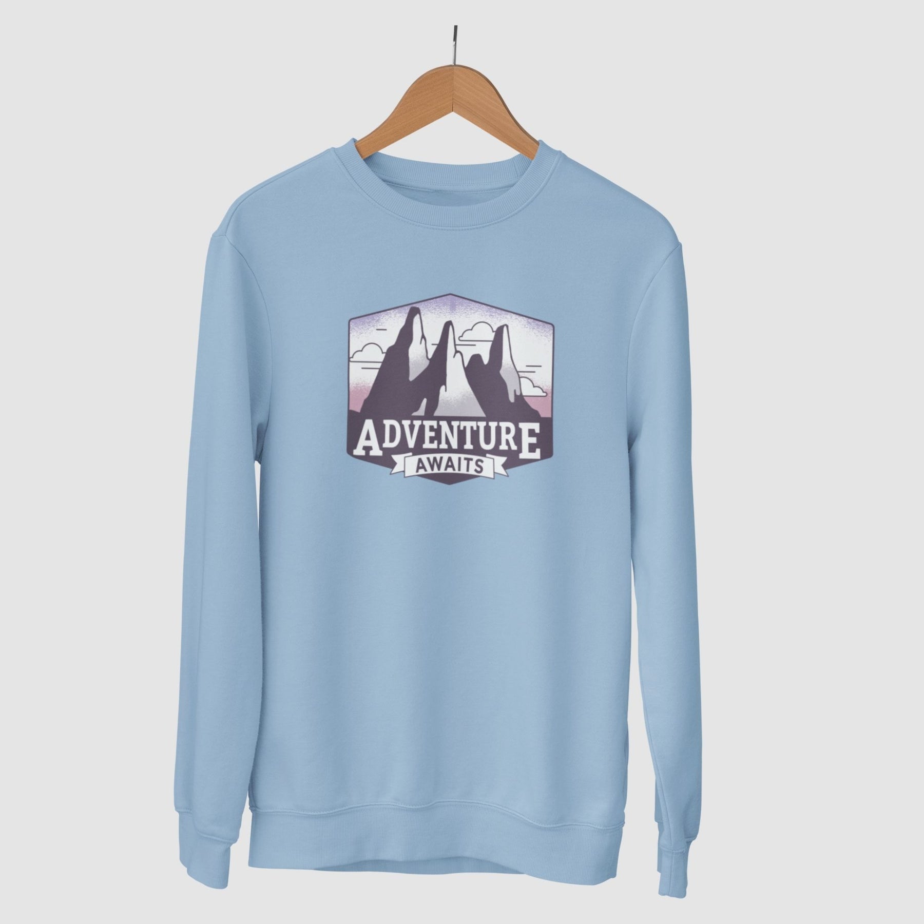 adventure-awaits-cotton-printed-unisex-light-blue-sweatshirt-gogirgit-com