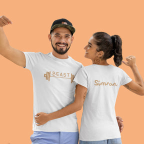beast-and-beauty-couple-t-shirt-with-front-and-back-print-customizable-white-color-premium-quality-gogirgit