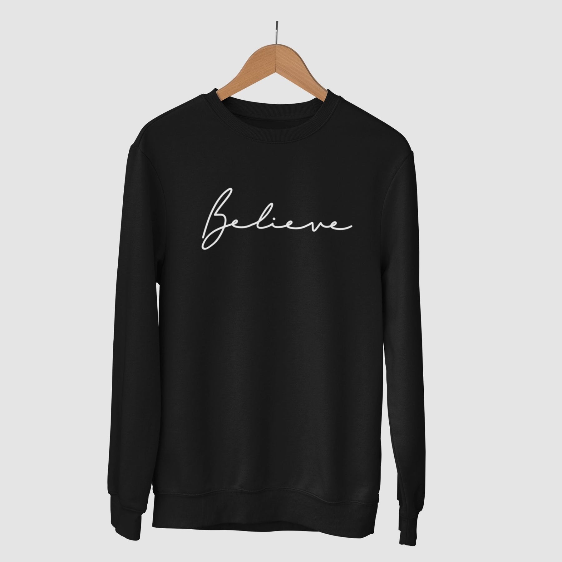 believe-cotton-printed-unisex-black-sweatshirt-gogirgit-com