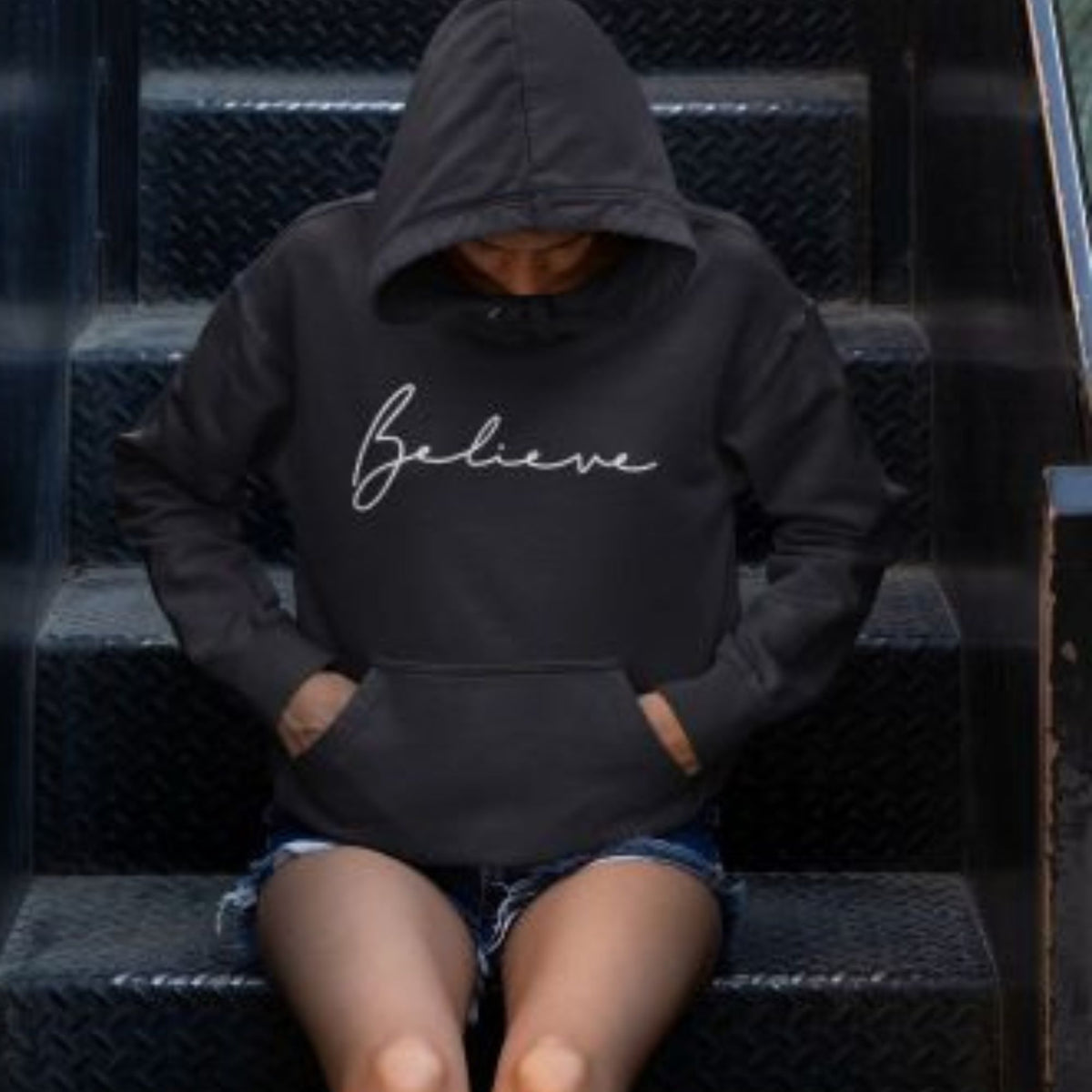 belive-black-printed-unisex-hoodie-gogirgit-com