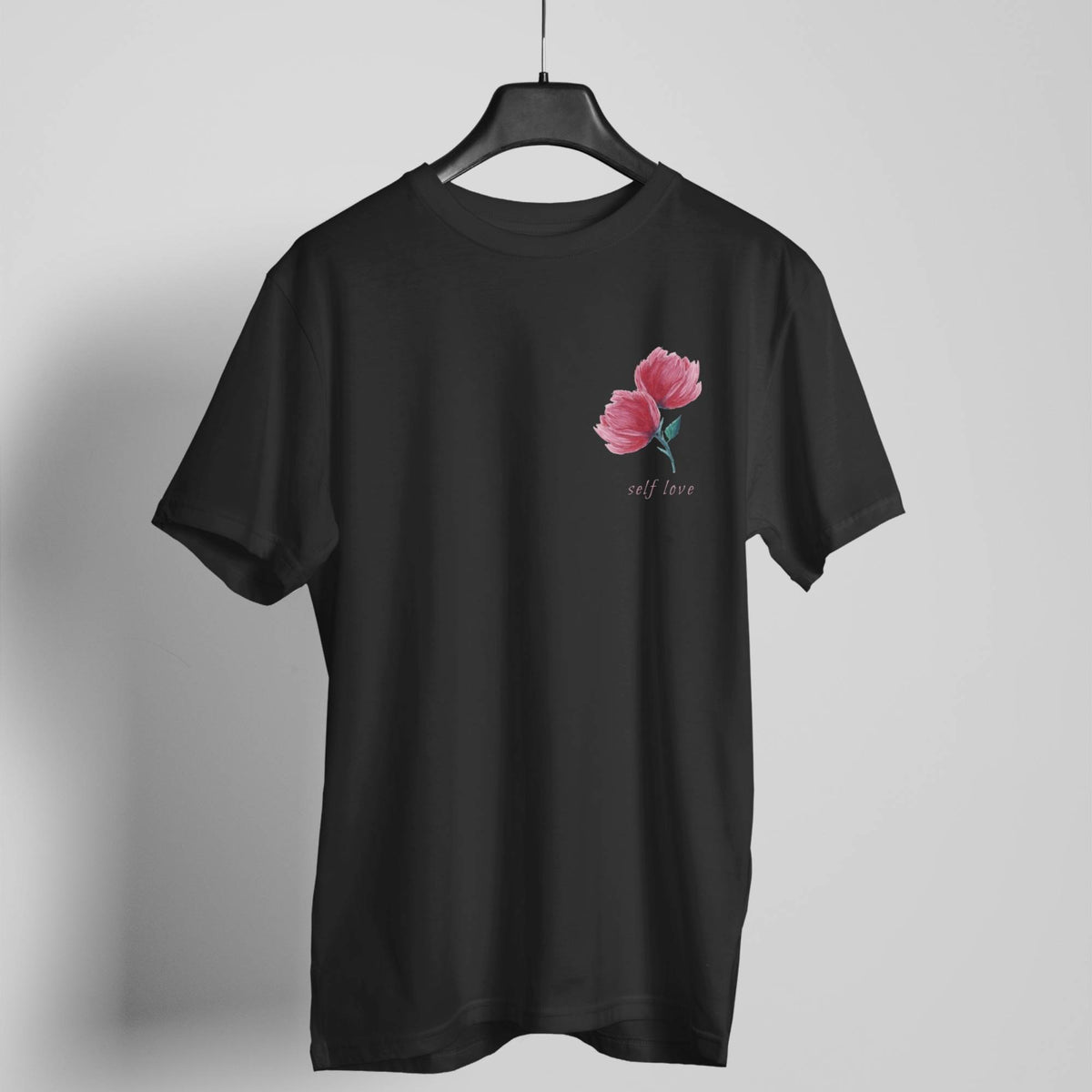 Self Love black t-shirt