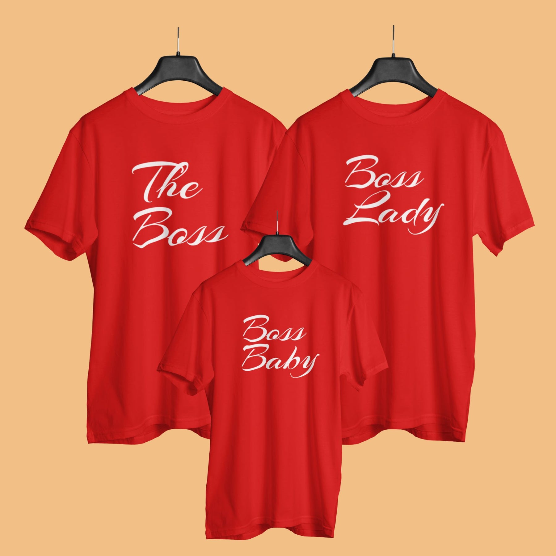boss-lady-matching-family-red-t-shirts-for-mom-dad-son-daughter-gogirgit-hanger
