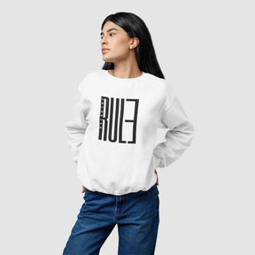break-the-rule-cotton-printed-unisex-white-female-model-sweatshirt-gogirgit-com