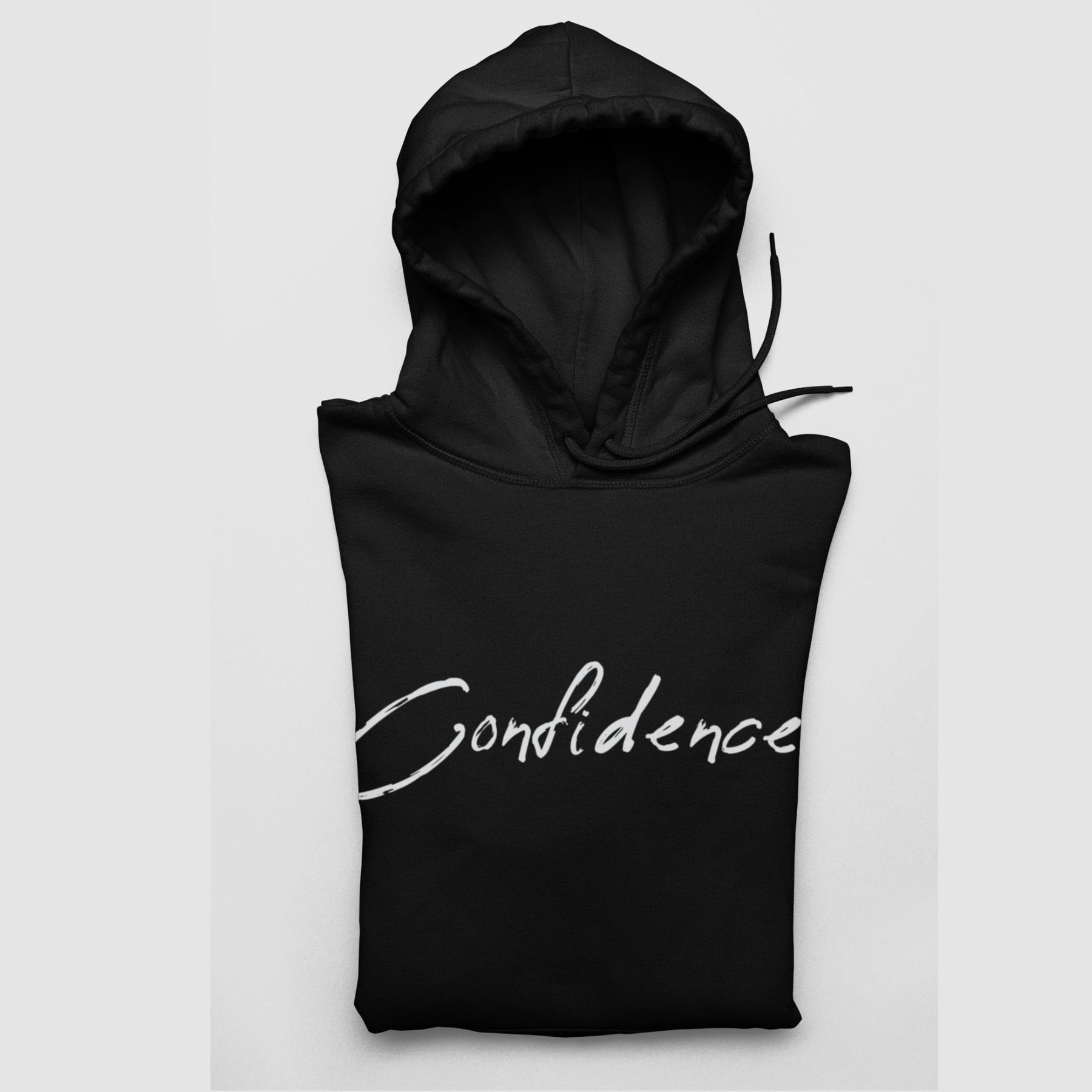 confidance-black-printed-unisex-hoodie-gogirgit-com