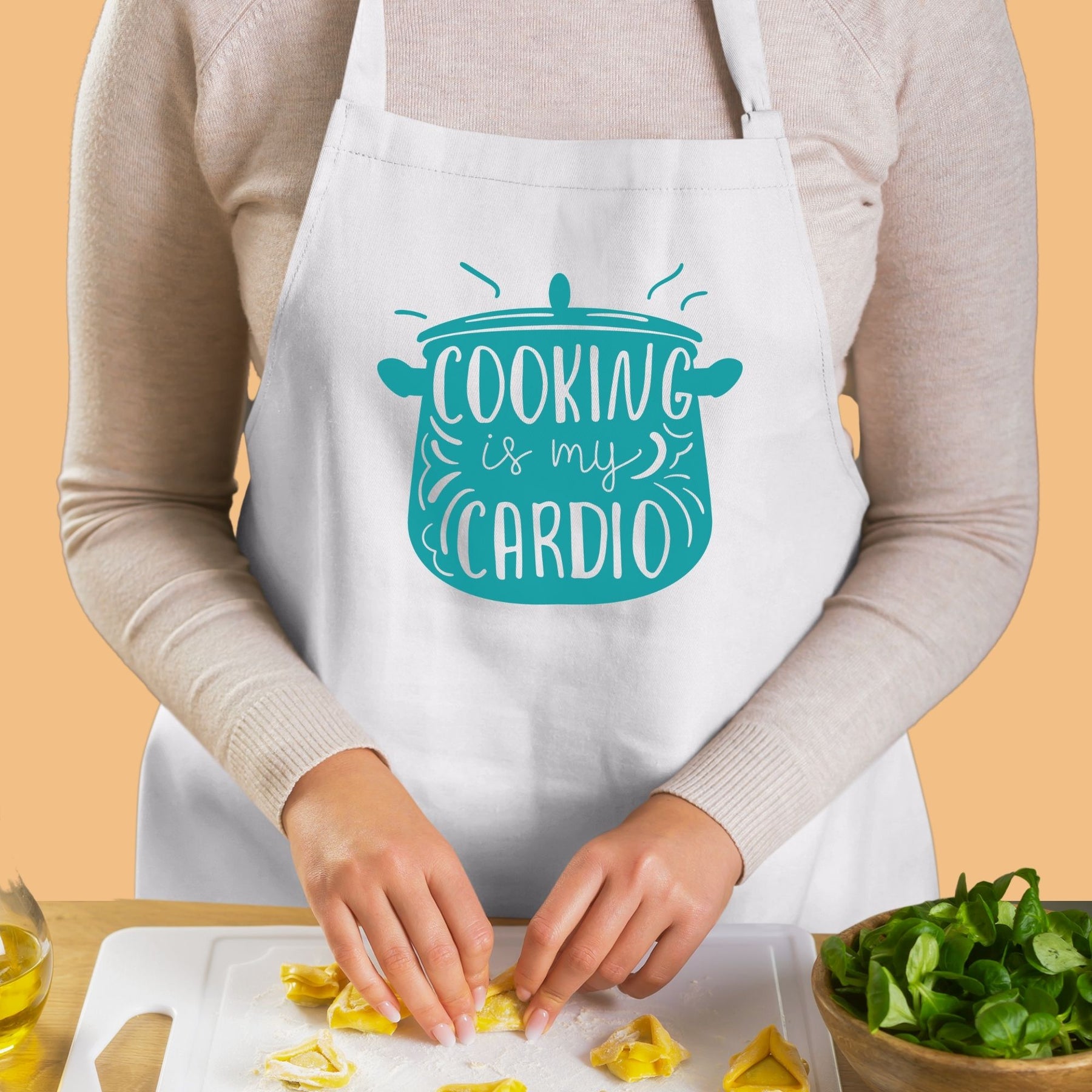 cooking-is-cardio-white-cotton-drill-apron-gogirgit