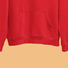 King And Queen Red Couple Hoodies