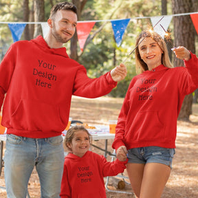 Customized Family Hoodies Combo - Main Image