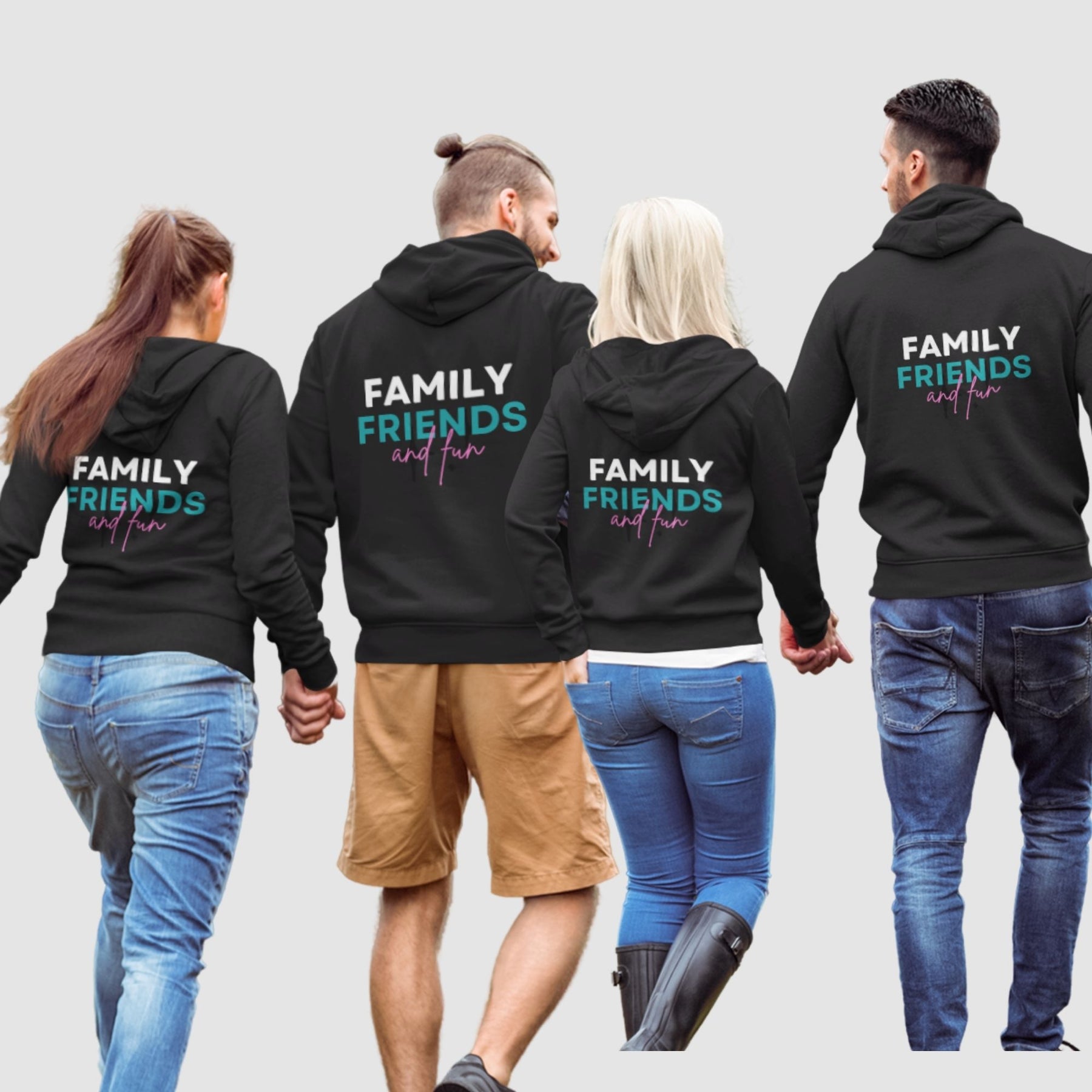 Customized Family Hoodies Combo