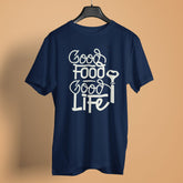 good-food-good-life-foodie-black-foodie-typography-t-shirt-half-sleeve-t-shirt-men-s-graphic-t-shir t #color_navy blue