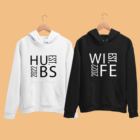 husband-wiife-established-cotton-printedBlackandwhite-couple-hoodies-gogirgit-com