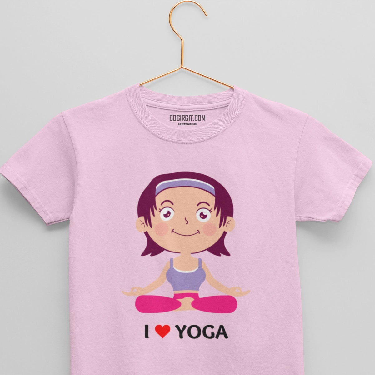 Funny Yoga Shirts I spiritual peace yogi goat gift - Gym - Kids T-Shirt