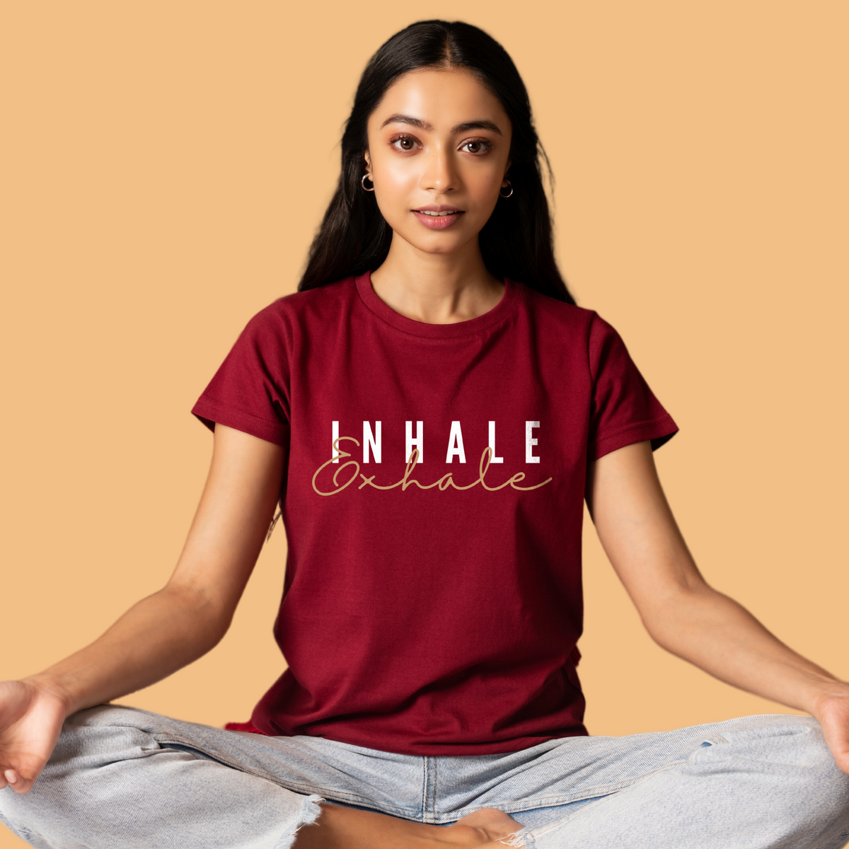 Mandala Yoga Pose Meditation' Women's T-Shirt