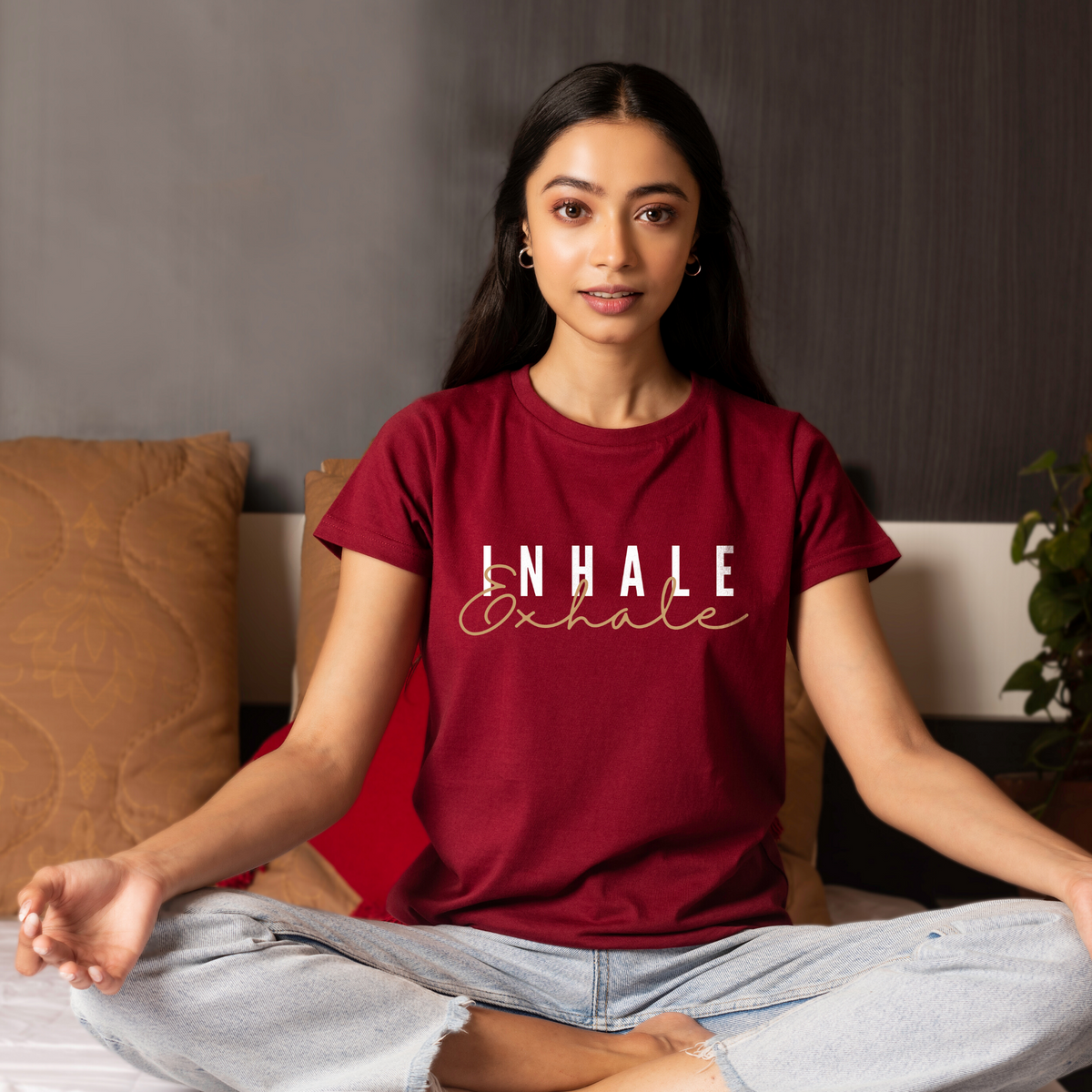 Inhale Exhale Yoga T-shirt