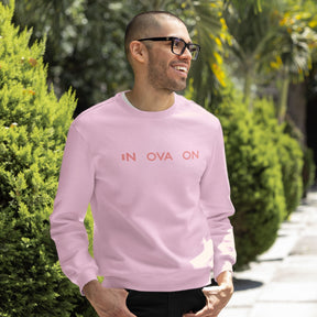 innovation-cotton-printed-unisex-light-pink-sweatshirt-men-model-gogirgit-com