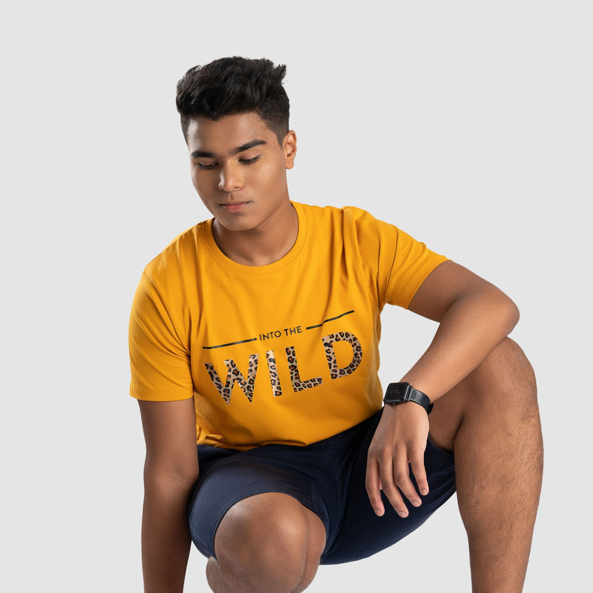 into-the-wild-golden-yellow-round-neck-printed-wildlife-theme-cotton-t-shirt-gogirgit
