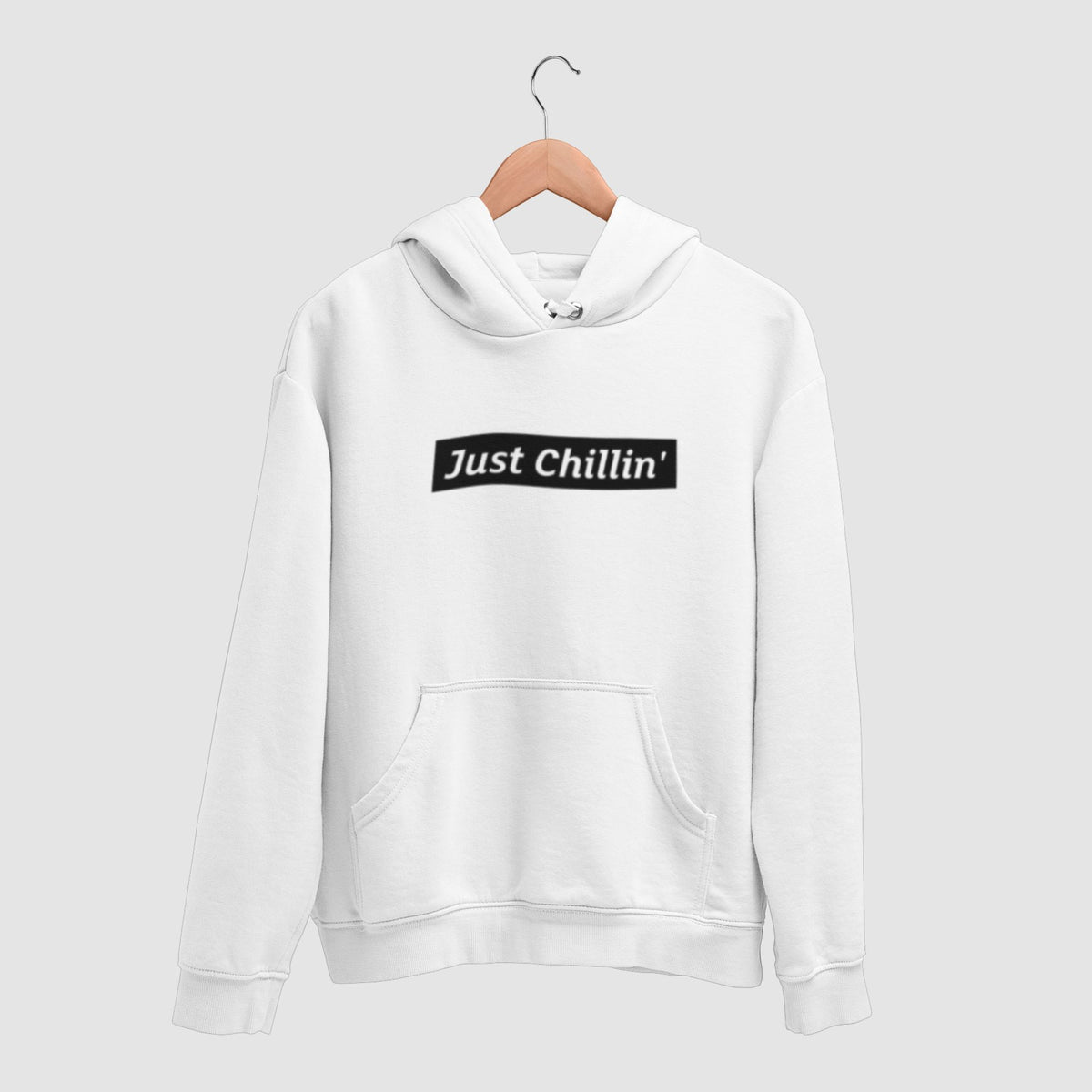 just-chillin-cotton-printed-unisex-white-hoodie-for-men-for-women-gogirgit-com  #color_white