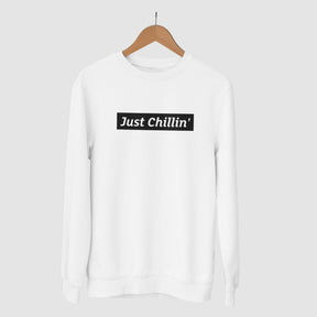 just-chillin-cotton-printed-unisex-white-sweatshirt-gogirgit-com