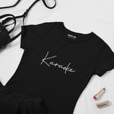 Karaoke Typography T-shirt For Men & Women