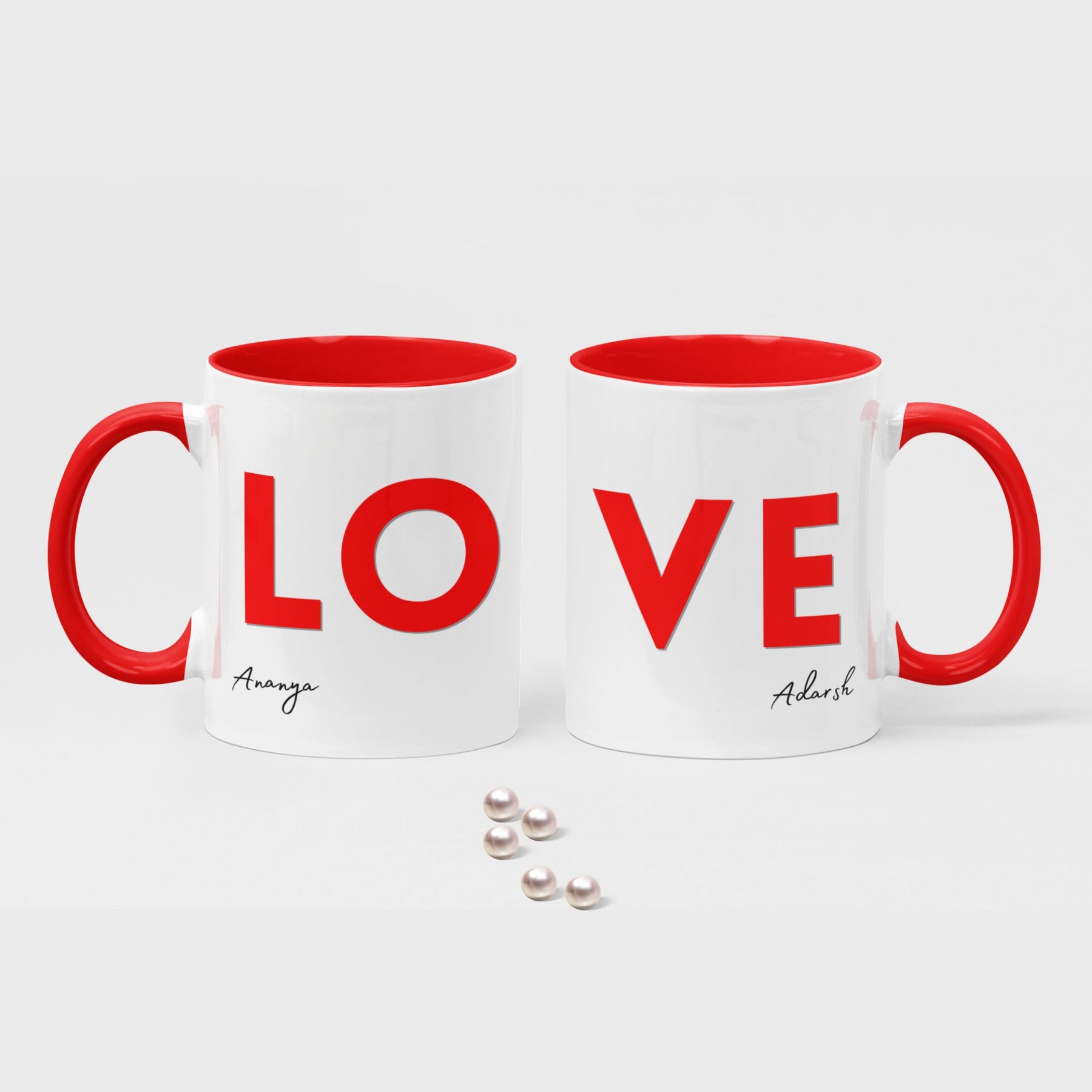 Love Couple Mug (Pack of 2)
