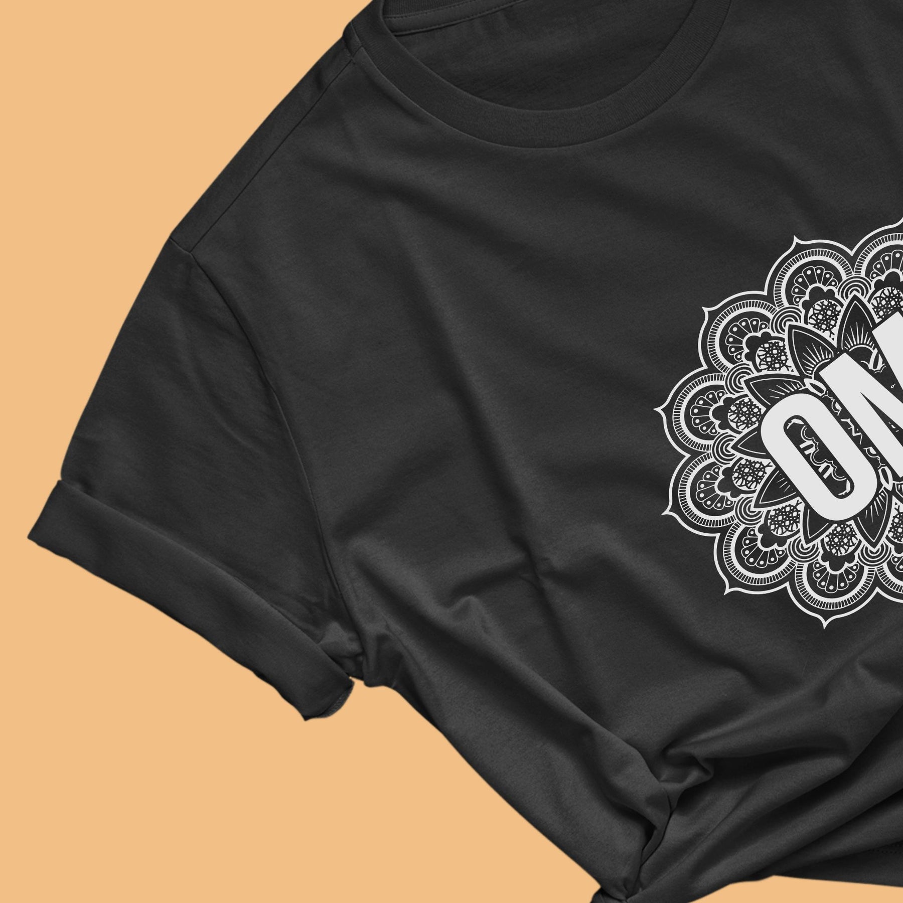 om-mandala--women-black-yoga-printed-tshirt